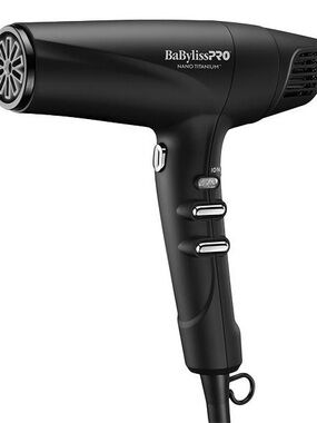 BaBylissPRO Nano Titanium Black Hair Dryer